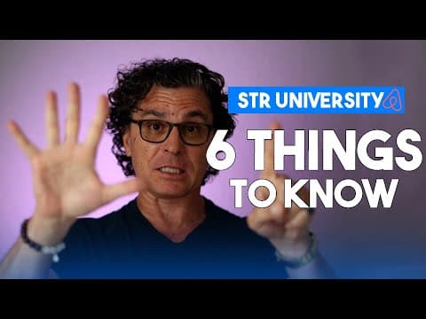 Airbnb Hosts: 6 Musts before buying your next STR