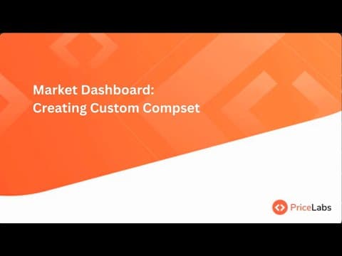 Market Dashboard: Criando um conjunto de comparação personalizado