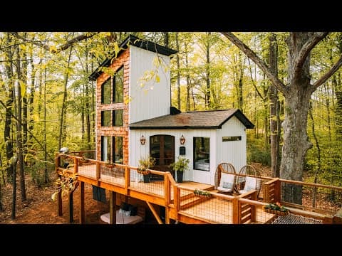 This Tiny House Treehouse is Unforgettable!