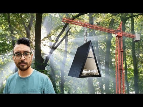 I’m hanging my tiny house village up in the trees | how to build a treehouse