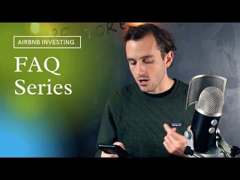 Answering MORE of your Airbnb Investing Questions