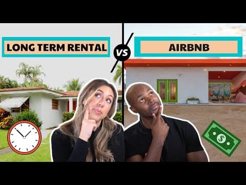 Airbnb vs Long-Term Rentals | Which is a better real estate investment for you?