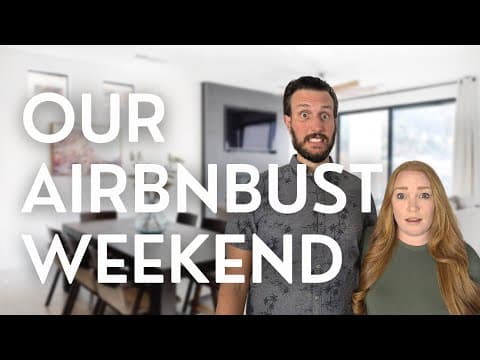 Our Airbnb was EMPTY for the Superbowl...