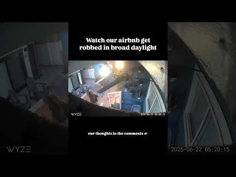 Big-city perks… and problems. Watch what happened at our #Airbnb in #SanDiego