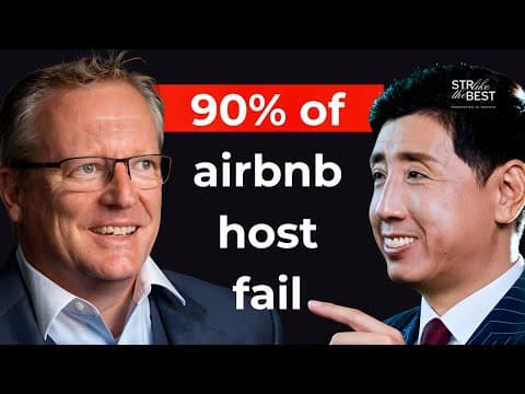 Why 90% Of Airbnb Hosts Fail And How To Be In The Top 10% - STR Like The Best #42