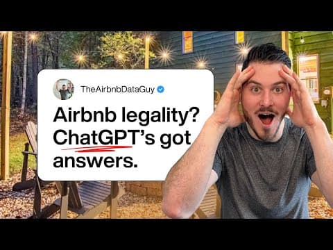 This ChatGPT Prompt Tells You If an Airbnb Is Legal or Not! 🤯