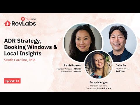 ADR Strategy, Booking Windows & Local Insights in South Carolina, USA