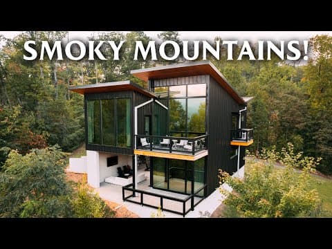Vayhaus - 10 Guest Modern Luxury Smoky Mountain Cabin! Airbnb Tour!
