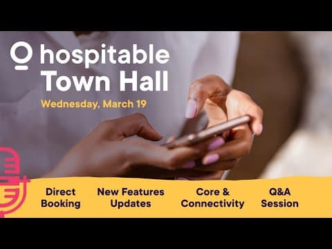 Hospitable Town Hall, March 19