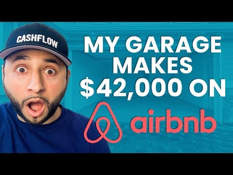 Garage Turned AIRBNB Makes $42,000 | Jorge Contreras