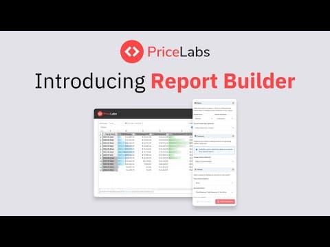 Introducing Report Builder - the most advanced revenue management reporting tool