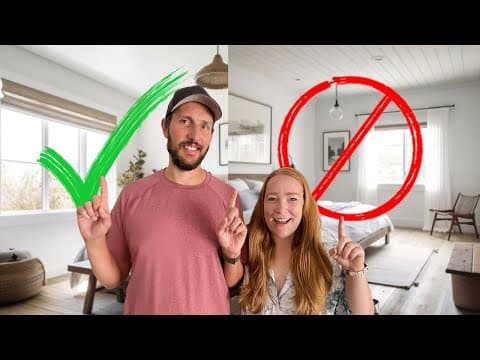 Things We’d Never Put in an Airbnb Bedroom (And What We’d Buy Instead)