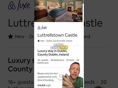 £15k Per Night To Stay In This Airbnb Castle?!