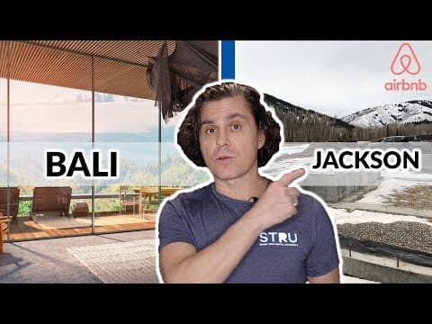 Airbnb Projects: Let's Talk About My Bali and Jackson, WY Airbnb/VRBO Projects!!