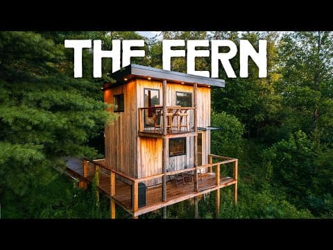 Inside This Tiny House w/ Secret Rooftop Deck!