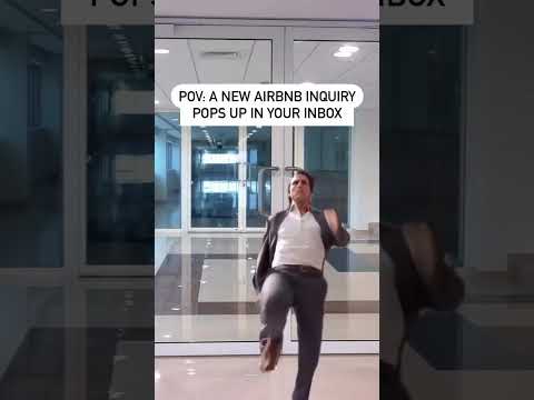 POV: A new Airbnb inquiry pops up in your inbox