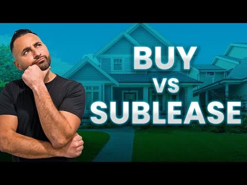 Buy or Sublease Your FIRST Airbnb? | Jorge Contreras