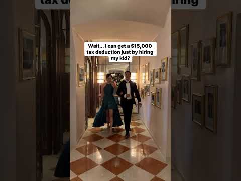 We pay our kids—legally—up to $15,000 each per year