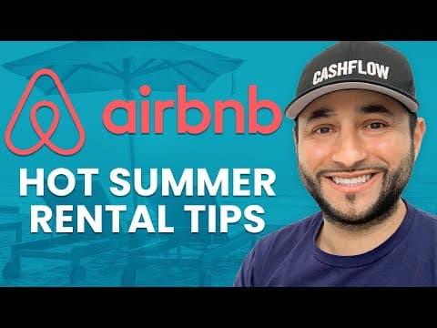 5 Tips for the Airbnb Peak Summer Season 2022 | Jorge Contreras