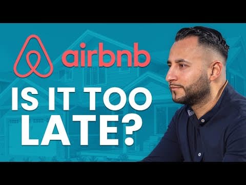 Is it Too Late to Start an Airbnb Business in 2022? | Jorge Contreras