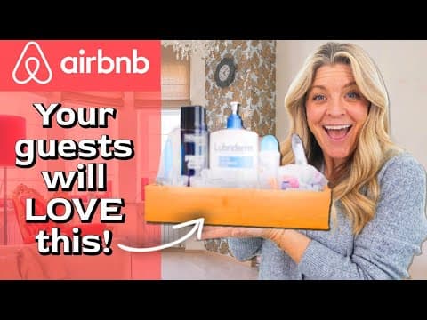 How to set up your shockingly cheap "forgot something" amenity basket your guest will rave about!