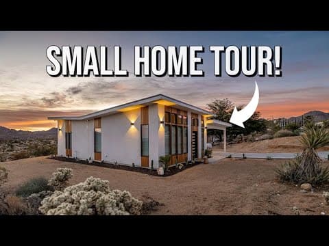 Desert Vibes Meets Mid-Century Modern in my (Not So) Tiny Home #Shorts