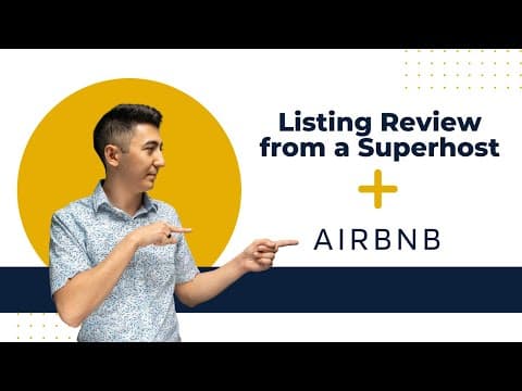 Airbnb Listing Review from an Airbnb Superhost