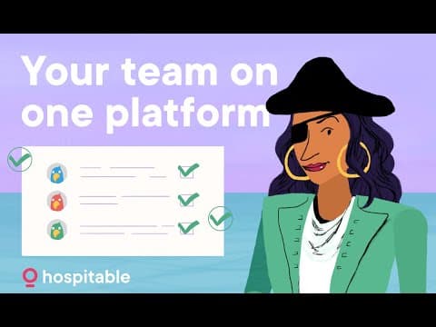 Manage your short-term rental team through Hospitable.com