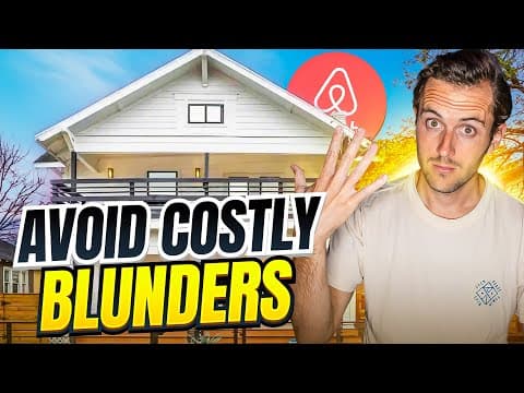 5 BIG MISTAKES to Avoid with Airbnb Investing