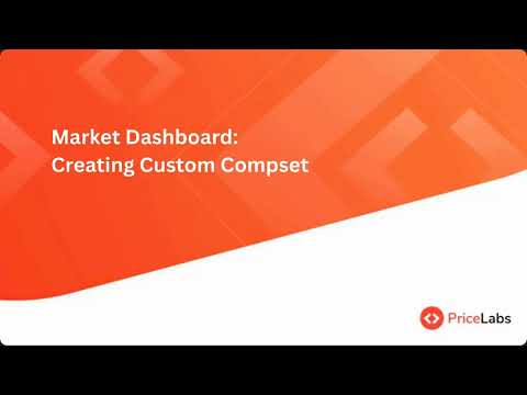 Market Dashboard: Creación de Compset personalizado