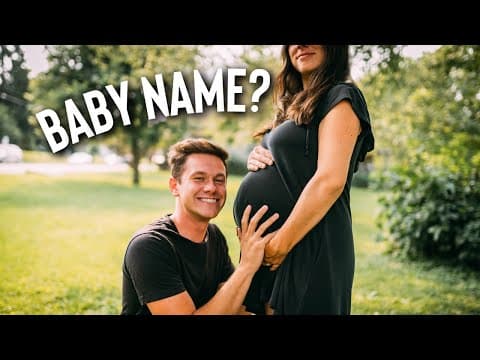 Baby Name Reveal! (maybe) + Tiny House Vlog 001
