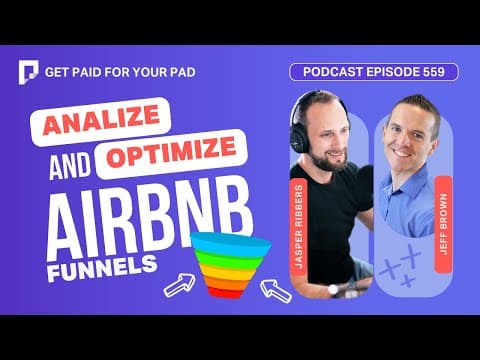 How to analyze and optimize your Airbnb booking funnel (Ep559)