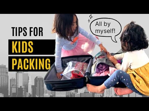 My kids packed their own bag for a trip.. here's what happened