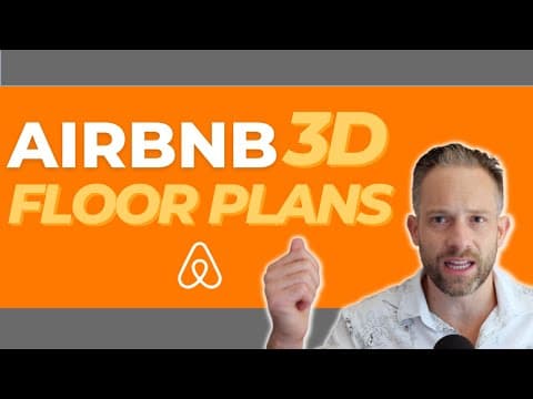 Airbnb Tips: Use A 3D Floor Plan! | How to Create a Floor Plan | Tim Hubbard
