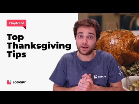 Thanksgiving Marketing Tips For Your Short Term Rental