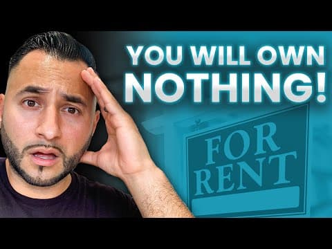 We're Becoming a Nation of Renters! | Jorge Contreras