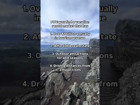 At the short term shop we specialize in the top vacation rental markets in the US. #shenandoahvalley