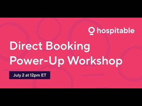 Direct Booking Power-Up Workshop