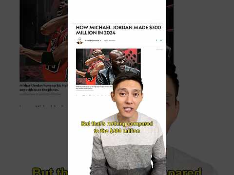 🏀 How Jordan Makes More Money Retired Than Playing