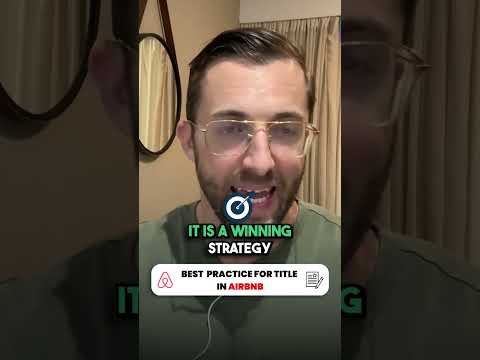 My Winning Airbnb Title Tips🏆 #shorts