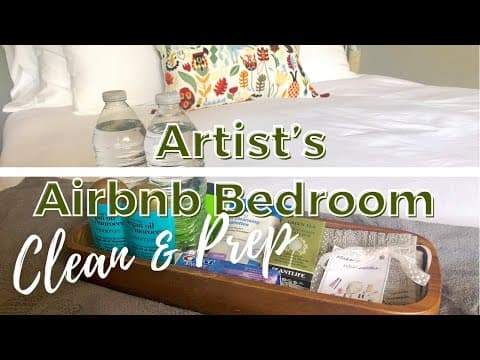 Airbnb: Guest Bedroom (Cleaning & Staging How To)
