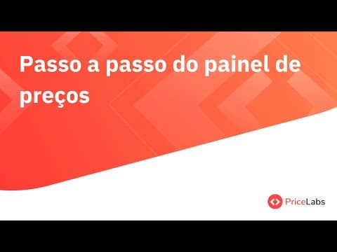 Passo a passo do painel de preços | PriceLabs PT