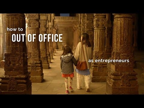 What I do with my businesses when I travel