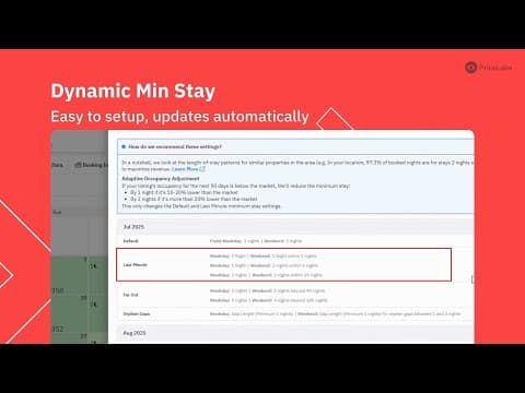 Boost Bookings with Automated Minimum Stay Rules for Property Managers