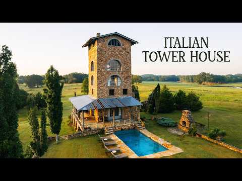 Never Before Seen 6 Story Italian Tower in the Country Side // Full Tour!