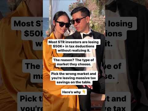 Only the BUILDING portion of your property is depreciable for tax benefits