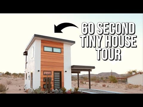 Tour my $165K Tiny Home in 60s #Shorts
