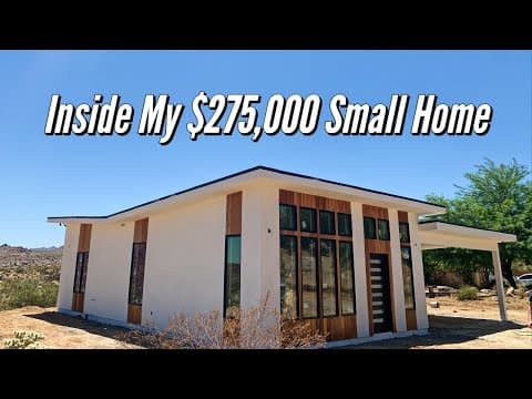 Tour my $275,000 SMALL HOME in Joshua Tree, California! Can this Airbnb really make $100,000 a year?