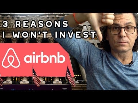 3 Reasons This Former Wall St. Hedgefunder Will NOT Invest in Airbnb's IPO!