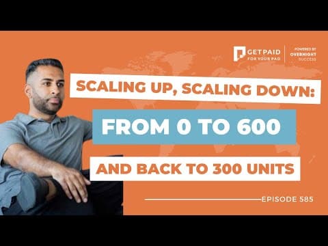 Scaling Up, Scaling Down: A Host's Odyssey from 0 to 600 and Back to 300 Units